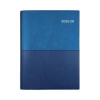 Collins Debden DIARY FINANCIAL YEAR 25-26 VANESSA A5 185 V59 DTP BLUE