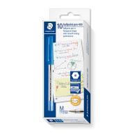 STAEDTLER Staed Ballpoint430 Md Blu Bx10